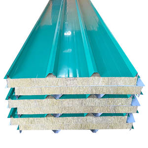 Pannello ignifugo pannello esterno in lana di roccia con isolamento termico Design moderno - Product Image 1