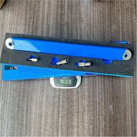 Clé à douille à extension déportée résistante aux chocs avec adaptateurs carrés polyvalents de 1/4 ", 3/8 " et 1/2 "