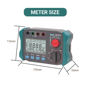 Medidor de Resistencia de Aislamiento Digital FUZRR FR3015E FR3015, 100.00G, 2500V, 3% de Precisión, Rango de Medición de 0.01M-10T - Product Image 5