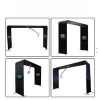 YPT 360 Photomaton suspendu en alliage d'aluminium avec télécommande Bluetooth/USB/Wi-Fi, impression instantanée, garantie de 2 ans, compatible Smartphones et Appareils Photo Reflex