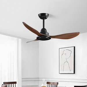 Ventilador de Techo Moderno HC de 52 Pulgadas con Motor DC, Control Remoto, 6 Velocidades, Sin Luz, para Sala de Estar, Oficina en Casa, Hotel, Dormitorio - Product Image 5