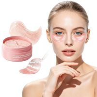 Patchs pour les yeux au collagène, niacinamide et PDRN, 60 pièces/pot, caféine, anti-poches, raffermissants, masques pour le contour des yeux