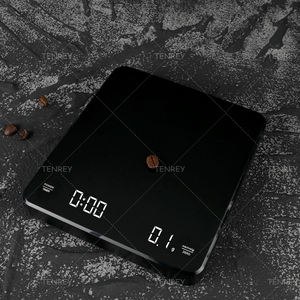 Tenrey 커피 저울 USB 충전식 <span class=keywords><strong>3kg</strong></span>/0.1g 타이머가있는 고정밀 계량 에스프레소 저울 - Product Image 2