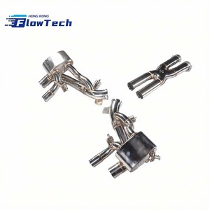Système d'échappement Catback en acier inoxydable avec tuyau en X et silencieux pour Ferrari GTC4 Lusso 6.3L V12 - Product Image 5