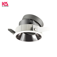 Spot encastré professionnel URG16 à clip à ressort, dimmable, indice de protection IP54, CRI 90, pour intérieur
