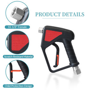 NEOBRISKEN - Pistola de Agua a Presión Industrial de 7250 PSI con 5 Boquillas de Conexión Rápida, Modelo N750, Tamaño de Boquilla de 1/2 pulgada, N750 N750 - Product Image 3