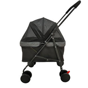 Pembe leopar airbuggy evcil hayvan arabası köpek seyahat - Product Image 1