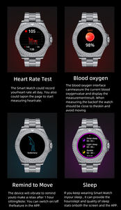 Akıllı saat lüks iş spor saat su geçirmez paslanmaz çelik bilezik giyilebilir cihazlar Pro akıllı saat akıllı adam - Product Image 3