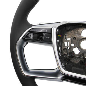 Volant en cuir de haute qualité pour Audi A8 A6 C7 S3 8V A3 <span class=keywords><strong>RS6</strong></span> S3 A5 S5 Q7 B6 - Product Image 4