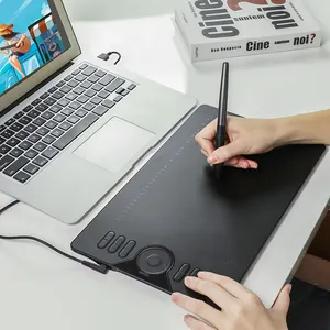 다른 컴퓨터 액세서리 Huion HS610 디지털 펜 드로잉 그래픽 태블릿 tablette graphique 익스프레스 키