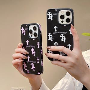 Funda <span class=keywords><strong>de</strong></span> Teléfono <span class=keywords><strong>de</strong></span> Lujo con Cruz <span class=keywords><strong>de</strong></span> <span class=keywords><strong>Cristo</strong></span> para iPhone 15 14 13 12 11 Pro Max 16 17, Protección <span class=keywords><strong>de</strong></span> Lente, Carcasa Rígida <span class=keywords><strong>de</strong></span> PC - Product Image 2