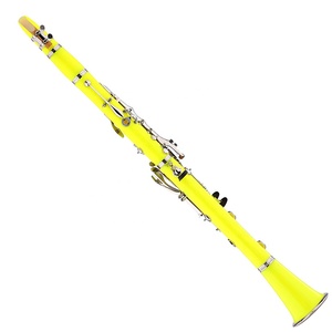 Seasound fábrica OEM amarillo JYCL301YW barato 17 teclas ABS resina plástico <span class=keywords><strong>clarinete</strong></span> - Product Image 2