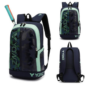 Durable Nylon Multi-sport Training Backpack Compartment <b>Pickleball</b> American Cricket Tennis Paddle Badminton <b>Ball</b> Outdoor Racket - Product Image 4