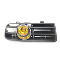 Juego de Luces Antiniebla para Rejilla de Parachoques Delantero con Lente Transparente y Luz Azul/Amarilla para VW Golf 4 98-05 1J0853665B 1J0853666B