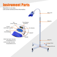 Lumière bleue Dentaire Dents Blanchissant La Machine avec Accessoires et Portable Lumière Laser Lampe De Blanchiment Des Dents Machine Prix