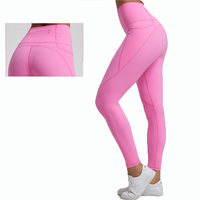 Nouveau Design Dos Zpipper Poche Serré Respirant Butt Lift Workout Gym Running Sports Femmes Fitness Yoga Leggings