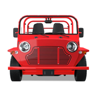 Mini Moke Électrique Voiture Jeep 4 Places 4x4 Voiturette de Golf