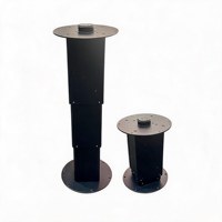 Pieds de table pneumatiques multifonctions Carriage |   Pieds de levage réglables pour conversion de camping-car à assise opposée