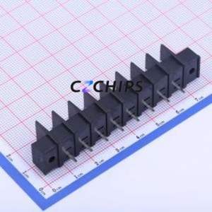 KF25SM-7.62-8P Barrier Terminal Block Through hole Component (THT),P=7.62mm Connector Two Sides 7.62mm 1x8P Straight Pin - Product Image 2