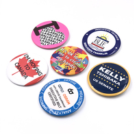 Badge personnalisé en métal vierge 58mm, boutons ronds, boutons personnalisés, boutons imprimés