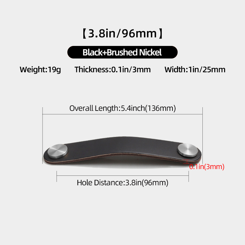 96Negro+Níquel cepillado