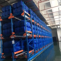 Système de stockage automatisé efficace pour entrepôt, rayonnage à navette radio robuste sur mesure, fabricant chinois