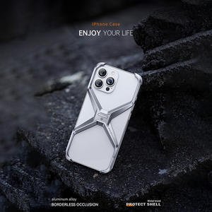 Nuevo marco de aluminio Metal mate teléfono casos hebilla Anti-huella digital a prueba de golpes techno teléfono caso - Product Image 6