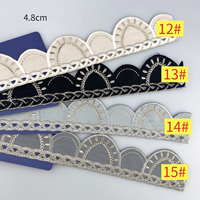 Haute qualité français dentelle garniture canapé tête de rideau accessoires décoratifs broderie sangle bande latérale