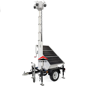 Petite remorque <span class=keywords><strong>de</strong></span> vidéosurveillance mobile avec mât <span class=keywords><strong>de</strong></span> 6 m et caméras en option <span class=keywords><strong>à</strong></span> <span class=keywords><strong>vendre</strong></span> - Product Image 2