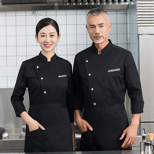 <span class=keywords><strong>Meilleur</strong></span> Manteau de <span class=keywords><strong>Chef</strong></span> Nouveau Design Haute Qualité Manches Complètes Confort Restaurant <span class=keywords><strong>Chef</strong></span> Hôtel <span class=keywords><strong>Chef</strong></span> - Product Image 5