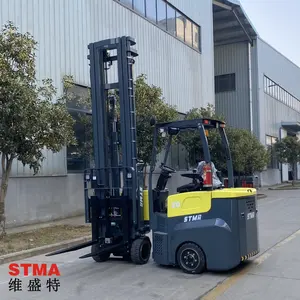 STMA VNA articulated forklifts 2T 12.5M solid tire hydraulic steering system side shifter incorporated laser reference