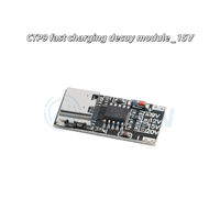 CTP9 Modul Pengisi Daya Cepat 9V12V15V20V PD/QC Kabel Penguat USB Pengisian Cepat Tipe-C