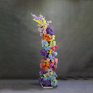 Arche de fleurs artificielles en gros pour mariages - Direct usine, designs personnalisés disponibles - Product Image 3