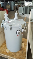 Transformateur monté sur pôle monophasé, 10 15kva 25 kva 37,5 kva 50 kva 100 kva 375kva 10kv 11kv abaisseur double tension, prix