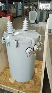 10 15kva 25 kva 37.5kva 50 kva 100 kva 375kva 10kv 11kv التنحي المزدوج الجهد مرحلة واحدة القطب محول محمول السعر