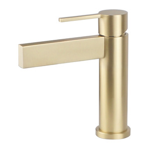 Starshower Basin Taps 304 Stainless Steel Single Handle <b>Deck</b> Mounted Ceramic Valve Core for Bathroom Sink - Product Image 5