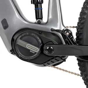 Bicicleta Eléctrica de Montaña Profesional de Alto Módulo <span class=keywords><strong>TWITTER</strong></span> de Fibra de Carbono con Motor Bafang y 12 Velocidades, 500W, 15AH - Product Image 3