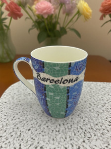 Tazas de cerámica con temática de <span class=keywords><strong>Barcelona</strong></span> Hermosos patrones de mosaico Práctico para uso personal o regalos - Product Image 6