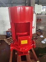 Pompa Pendorong Api Vertikal Satu Tahap XBD, Tekanan Tinggi, Kebisingan Rendah, Khusus untuk Perlindungan Kebakaran, Dapat Disesuaikan