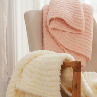 Big Fluffy Blanket Atmungsaktiv Ganzjahres-Mikro faser decke Würdige Schlafzimmer Big Blanket Throws For Sofa