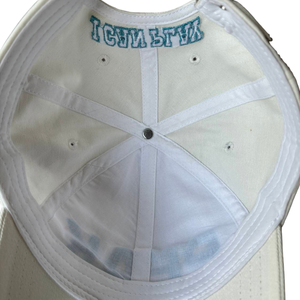 <span class=keywords><strong>Gorra</strong></span> de béisbol OEM vintage blanca común de chenilla 3D con letras personalizadas, parches termoadhesivos y bordados, estructurada de 6 paneles, deportiva, <span class=keywords><strong>cerrada</strong></span> y ajustada. - Product Image 4