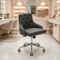 Fauteuil de manucure de luxe pour salon de beauté avec fonction de réglage en hauteur