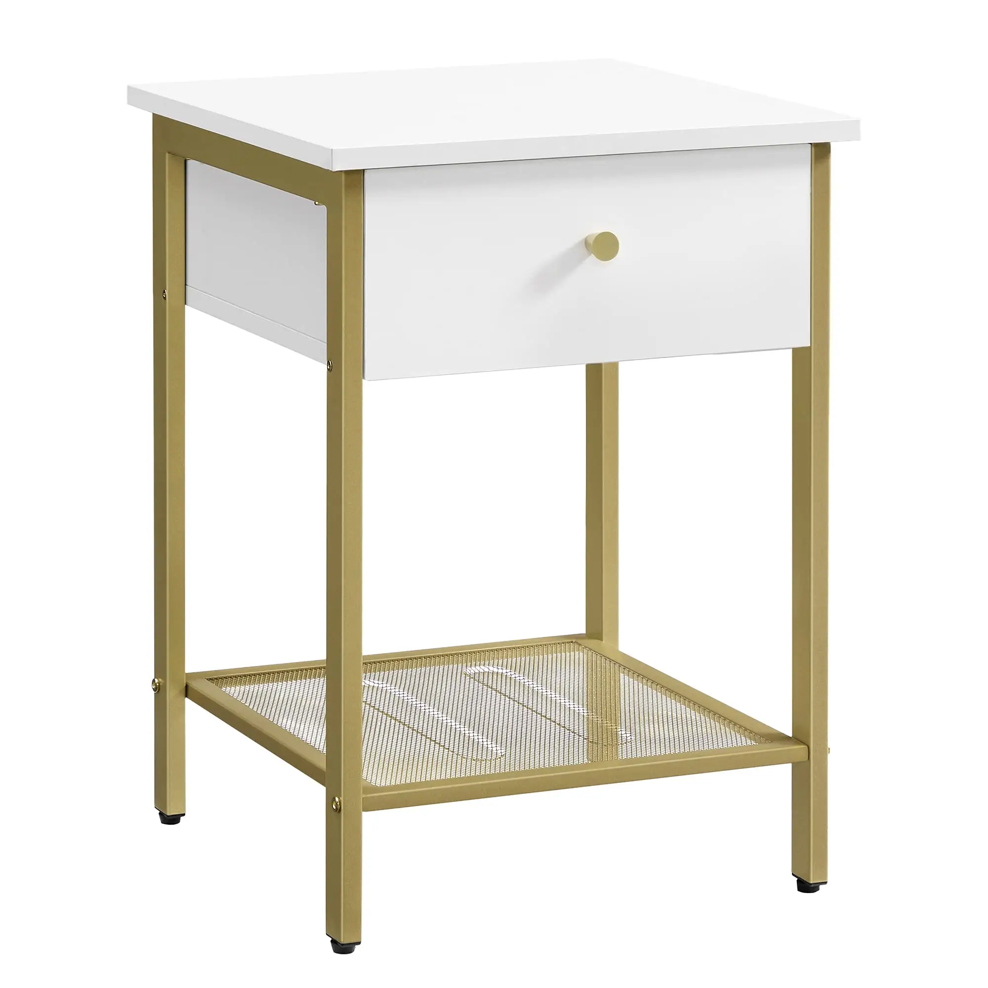 Bedroom Furniture Nightstand bedside table Sidetable with drawer and worktop for bedroom