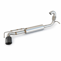 Système d'échappement Catback Smart Fortwo Forfour W453 en acier inoxydable SS304, silencieux de performance pour Mercedes-Benz 1.0 0.9T 2015-2021