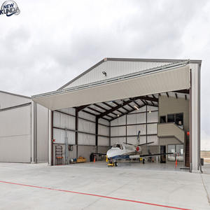 โครงสร้างเหล็กสำเร็จรูปอุตสาหกรรมแบบทันสมัยโรงรถและเวิร์คช็อปมีความยืดหยุ่นรูปแบบพื้นที่ติดตั้งง่ายห้างสรรพสินค้า - Product Image 5