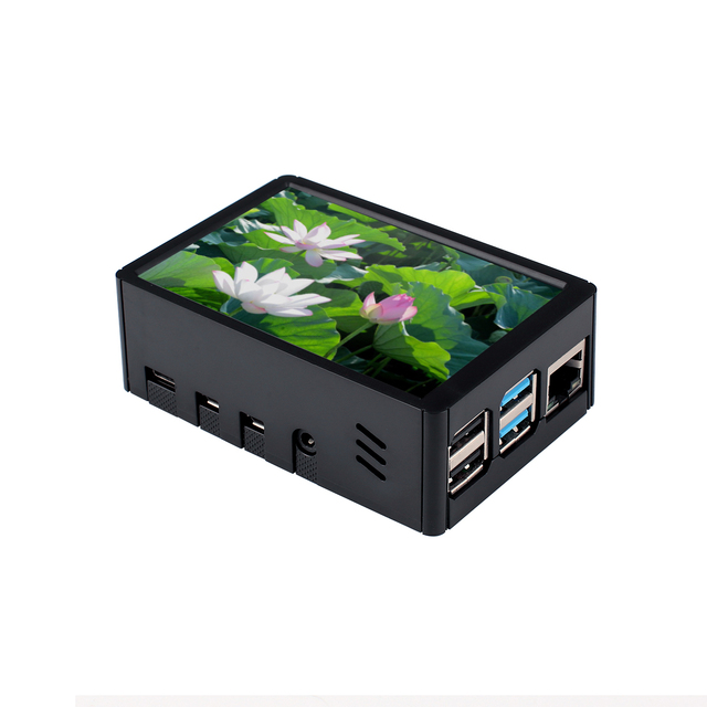 New Design Raspberry Pi 4 Model B Case Can be installed fan or touch screen shell enclosure for raspberry pi 4B