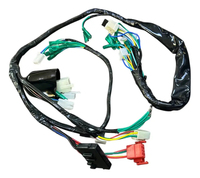 Motorcycle Main Wiring Harness Wire Loom for Honda CG Fan 125 ES 2009-2012 Electrical System Replacement
