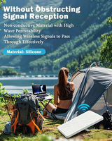 Housse de protection en silicone durable pour antenne satellite Starlink Mini, résistante à la chaleur et aux UV, idéale pour le camping en camping-car