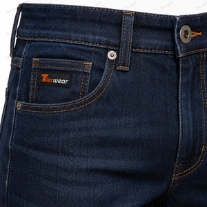 Jeans pour hommes, pantalons en denim sur mesure, vente en gros, fabricant de jeans slim pour hommes, pantalons en denim de coton de qualité supérieure, logo personnalisé, décontracté - Product Image 6