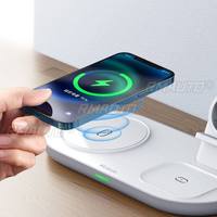 Mcdodo Station de charge sans fil magnétique 3-en-1 QC PD Charge rapide 20W Max pour iPhone iWatch